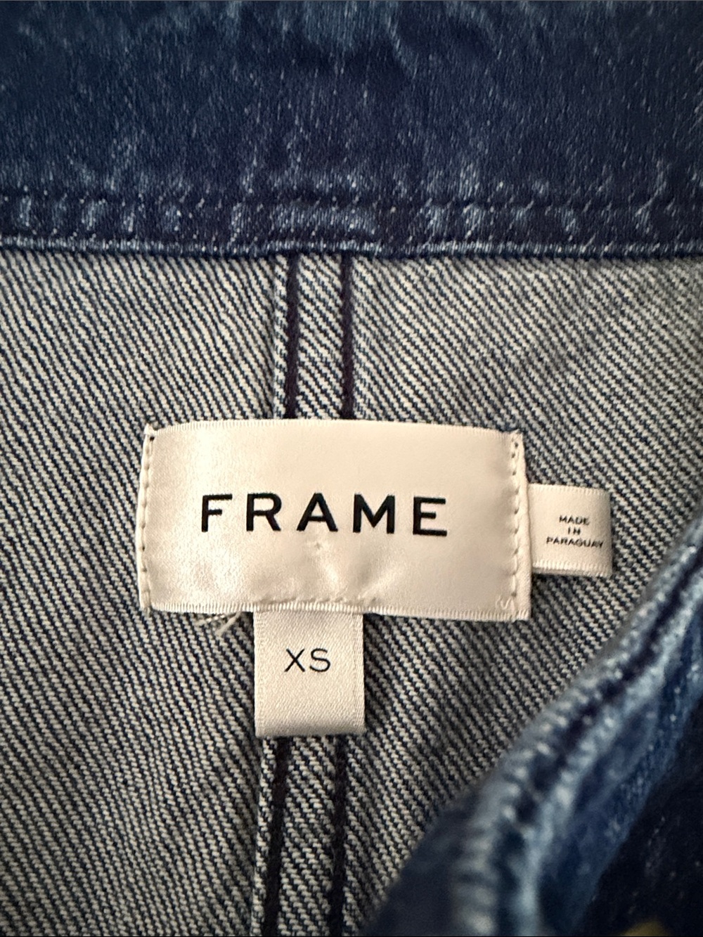FRAME
Collarless Button Front Jacket XS - Picture 9 of 11